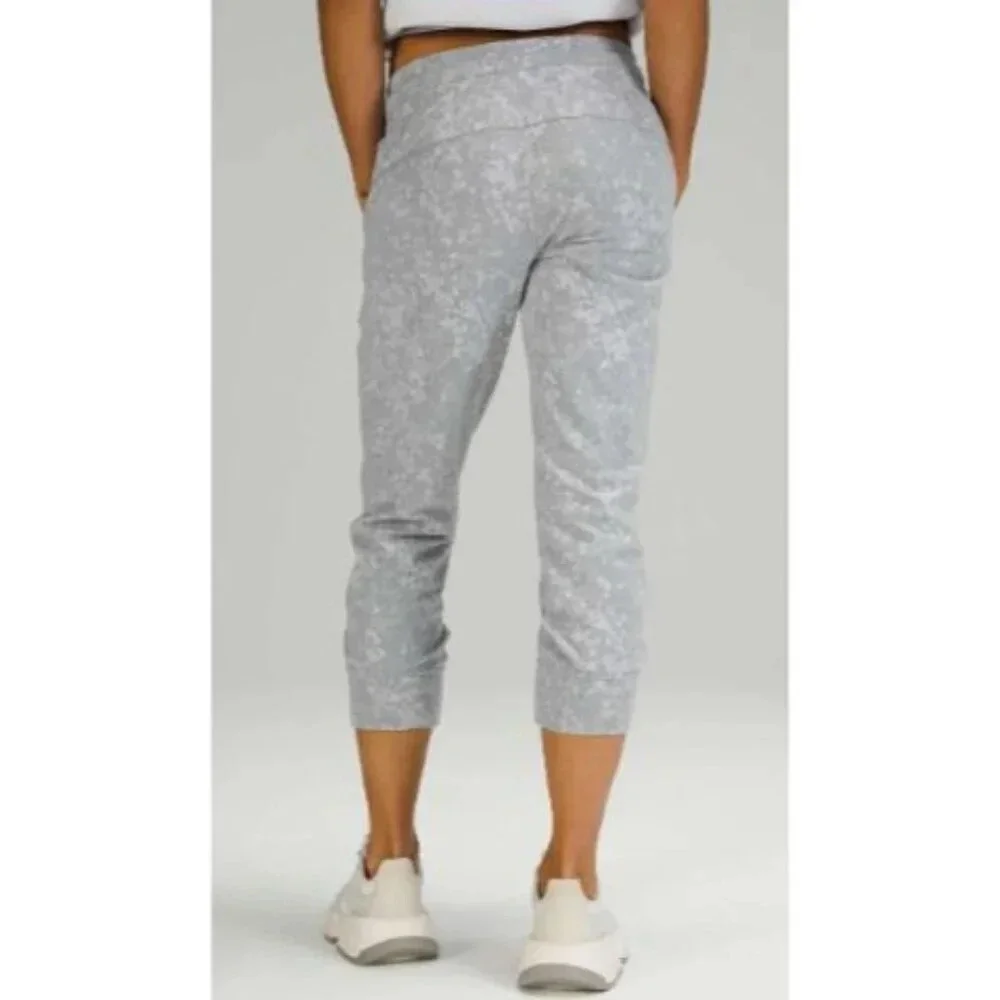 Lululemon Ready to Rulu Jogger Crop Speckle Spritz Jacquard Grey Silver Starligh